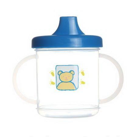 Курносики поильник прозрачный с ручками 200 мл 6+(17006)
