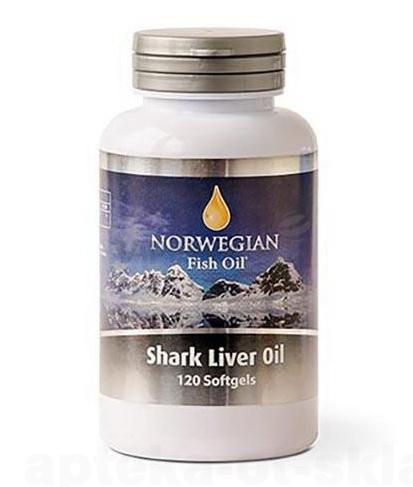 Norwegian Fish Oil Омега-3 жир печени акулы капс 690мг N 120