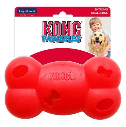 Игрушка косточка для лакомств собак Kong 12см