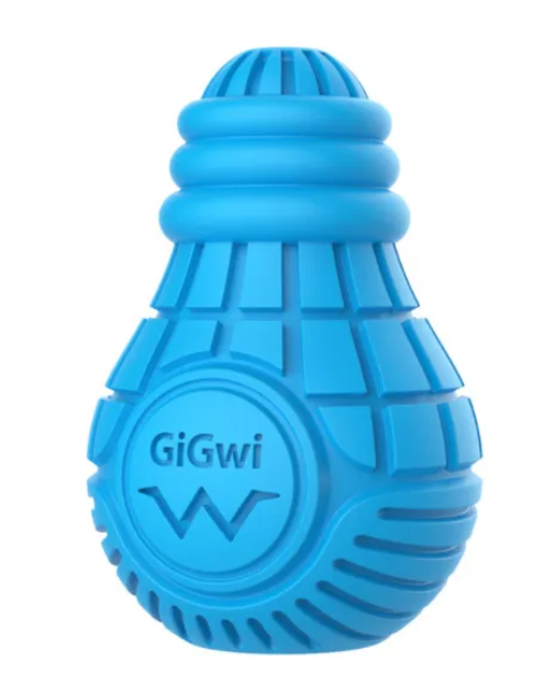 Игрушка лампочка для собак Gigwi bulb rubber резина 8см 85025