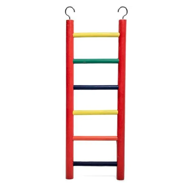 Игрушка лестница для птиц разноцветная Triol 33х11см