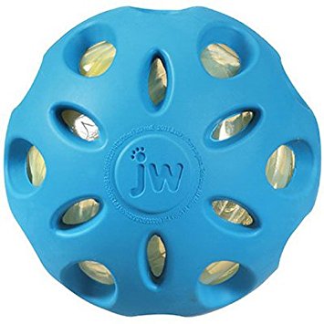 Игрушка мяч сетчатый для собак Jw хрустящая резина большой