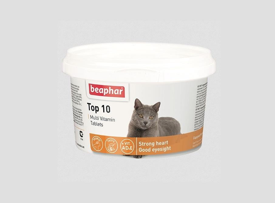 Beaphar витамины для кошек n180 top10