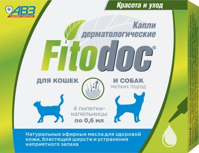 Fitodoc капли дерматологические для собак крупных пород 1.8 мл n4