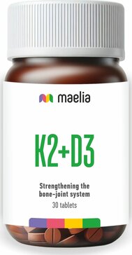 Maelia Витамин K2+D3 табл N 30
