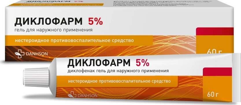 Диклофарм гель 5% 60г N 1
