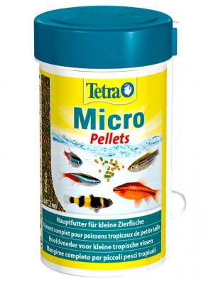 Корм для мелких видов рыб Tetra 100 мл micro pellets