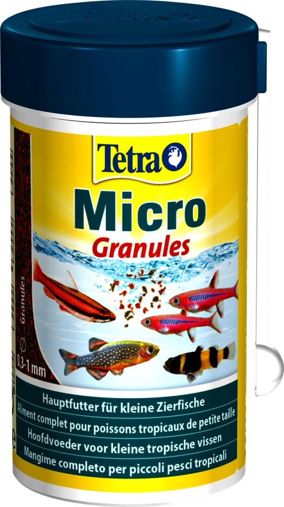 Корм для мелких видов рыб Tetra micro granules 100 мл