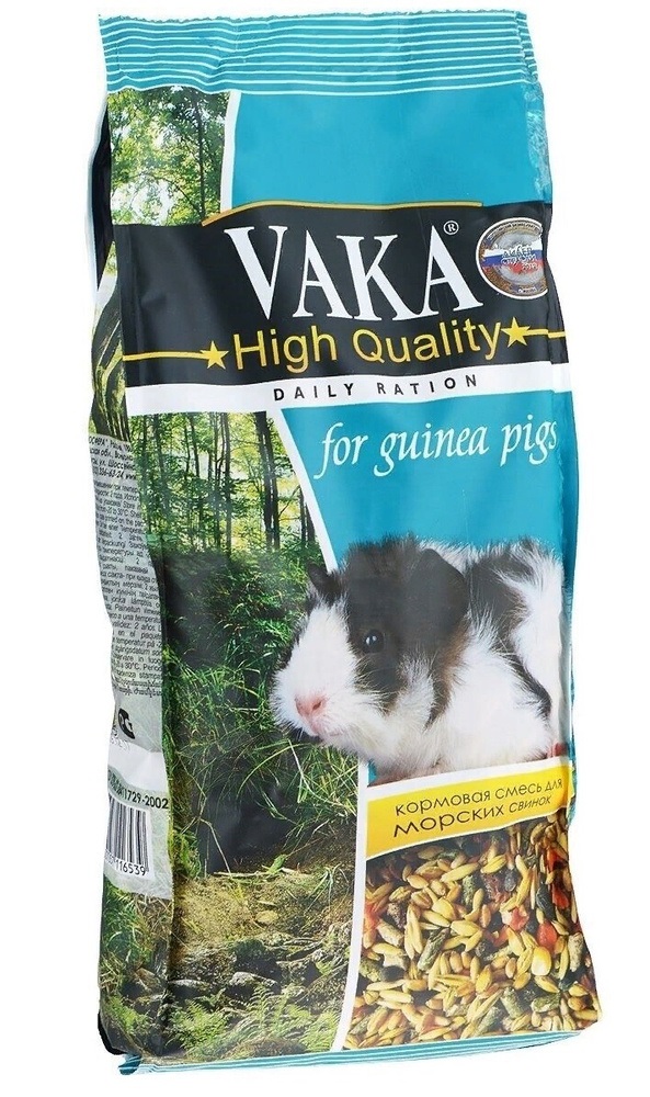 Корм для морских свинок Вака high quality 1 кг