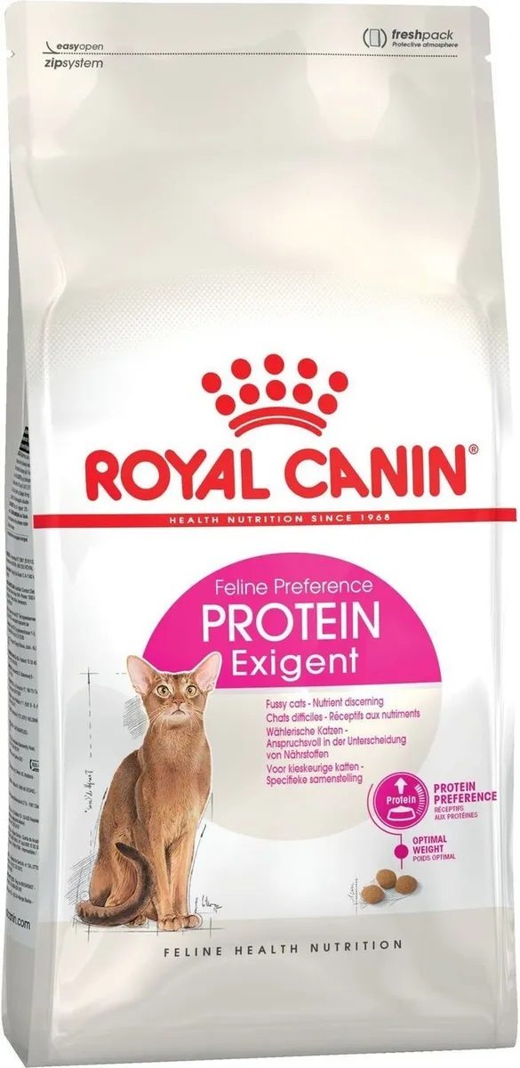 Корм для привередливых к составу кошек Royal canin exigent protein preference 400 г