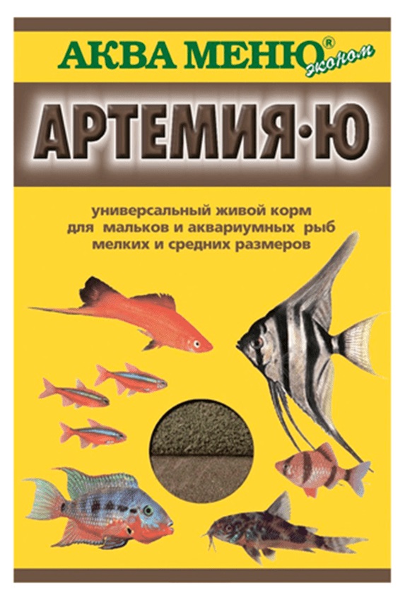 Корм для рыб Аква-меню артемия-ю