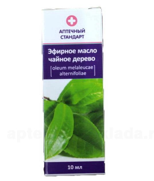 Аптечный стандарт эфирное масло чайное дерево 10мл