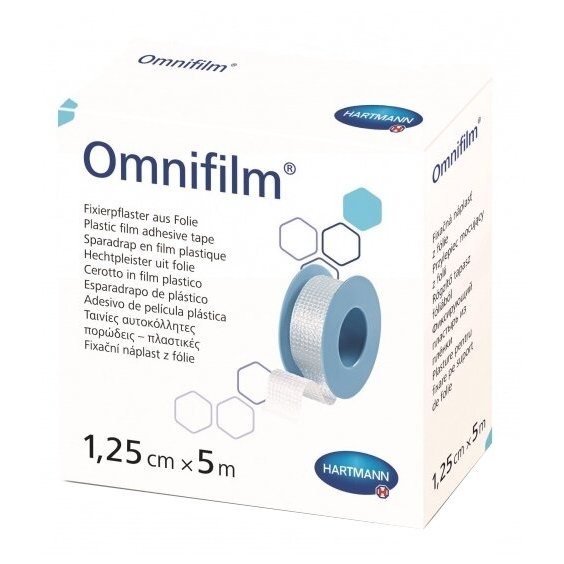 Hartmann omnifilm пластырь 1.25х500см без еврохолдера