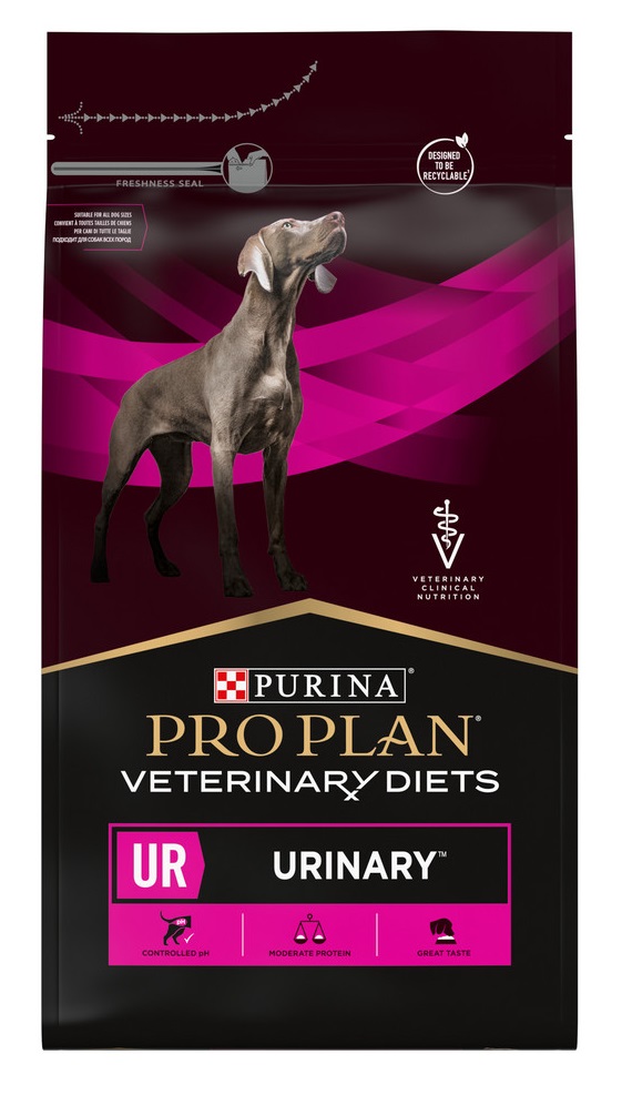 Корм для собак Purina pro plan veterinary diets ur urinary профилактика мочекаменной болезни 1.5 кг