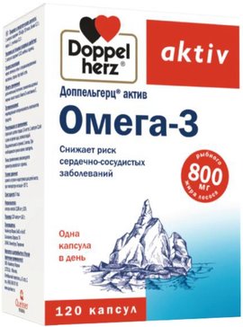 Доппельгерц Актив Омега-3 капс N 120