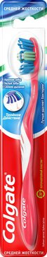 Colgate зубная щетка Тройное действие средняя жесткость