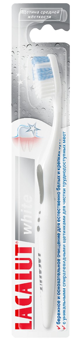 Lacalut зубная щетка уайт