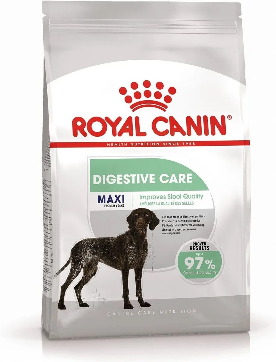 Корм для собак крупных пород с чувствительным пищеварением Royal canin maxi digestive care 3 кг