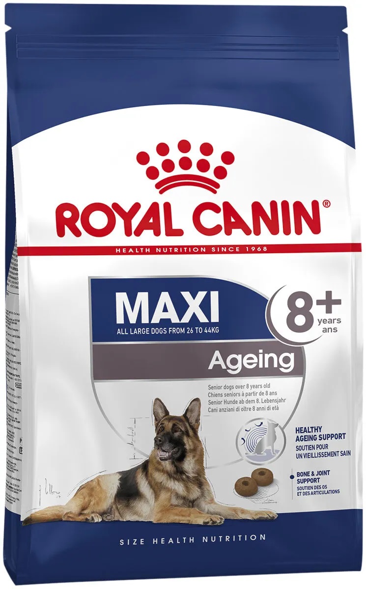 Корм для собак крупных пород старше 8 лет Royal canin maxi ageing 8+ 15 кг