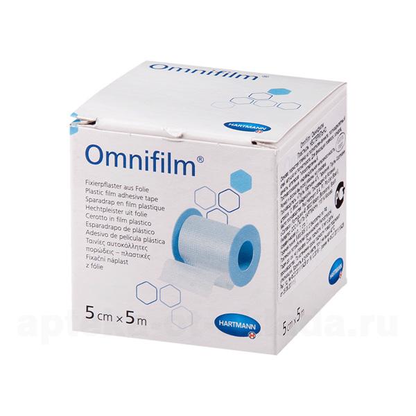 Hartmann omnifilm пластырь гипоаллергенный прозрачный 5х500см с еврохолдером