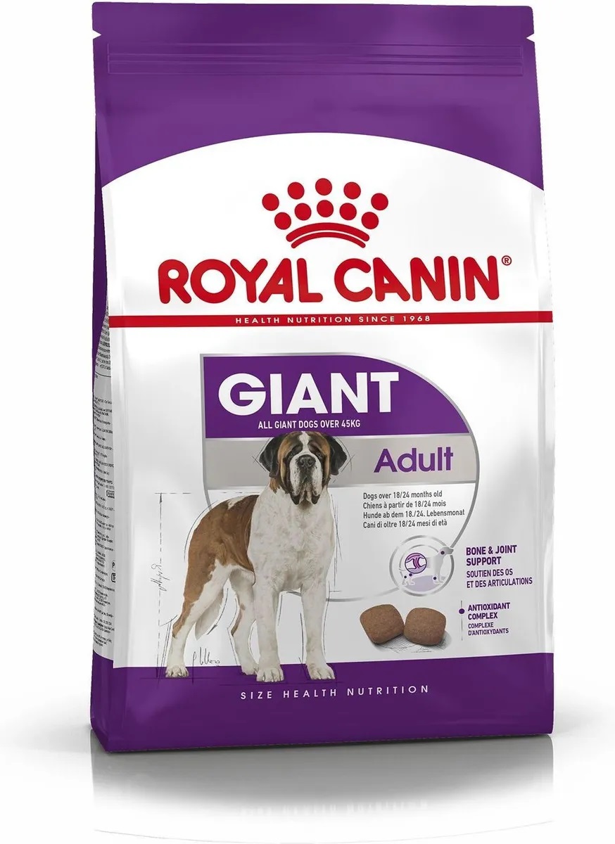 Корм для собак очень крупных размеров Royal canin giant adult 15 кг