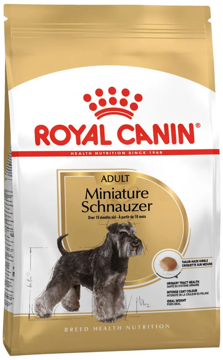 Корм для собак породы миниатюрный шнауцер Royal canin miniature schnauzer 3 кг