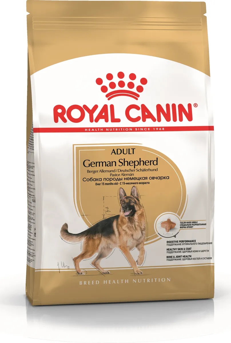 Корм для собак породы немецкая овчарка Royal canin german shepherd 11 кг
