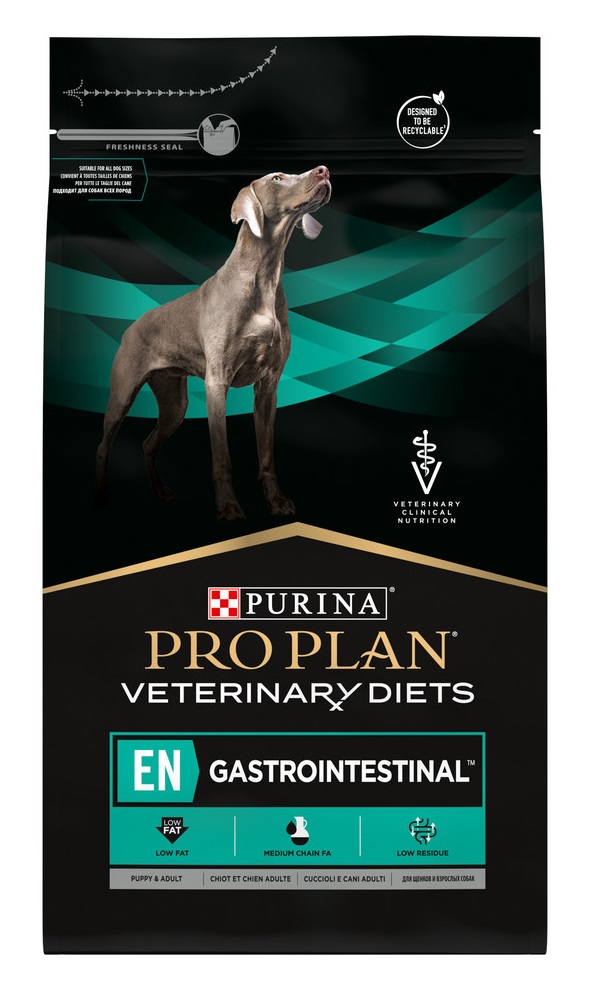 Корм для собак при патологии жкт Purina pro plan veterinary diets en gastrointestinal 1.5 кг