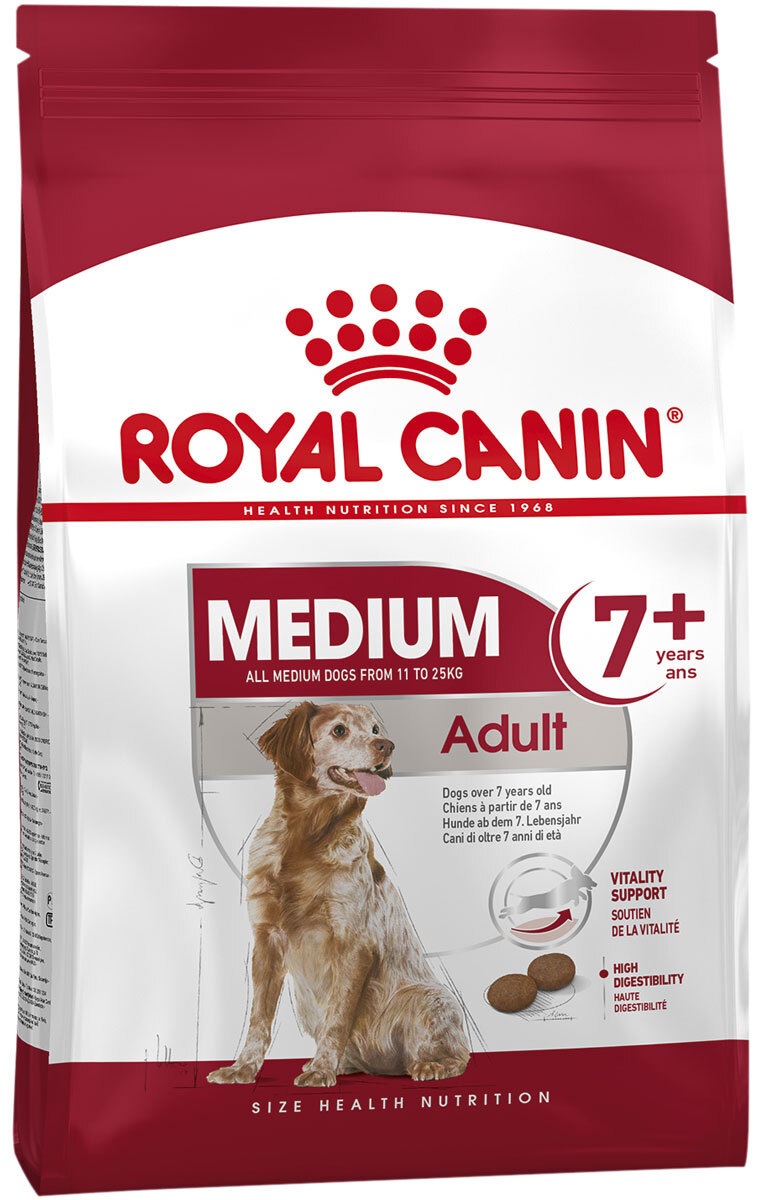 Корм для собак средних пород старше 7 лет Royal canin 12 кг