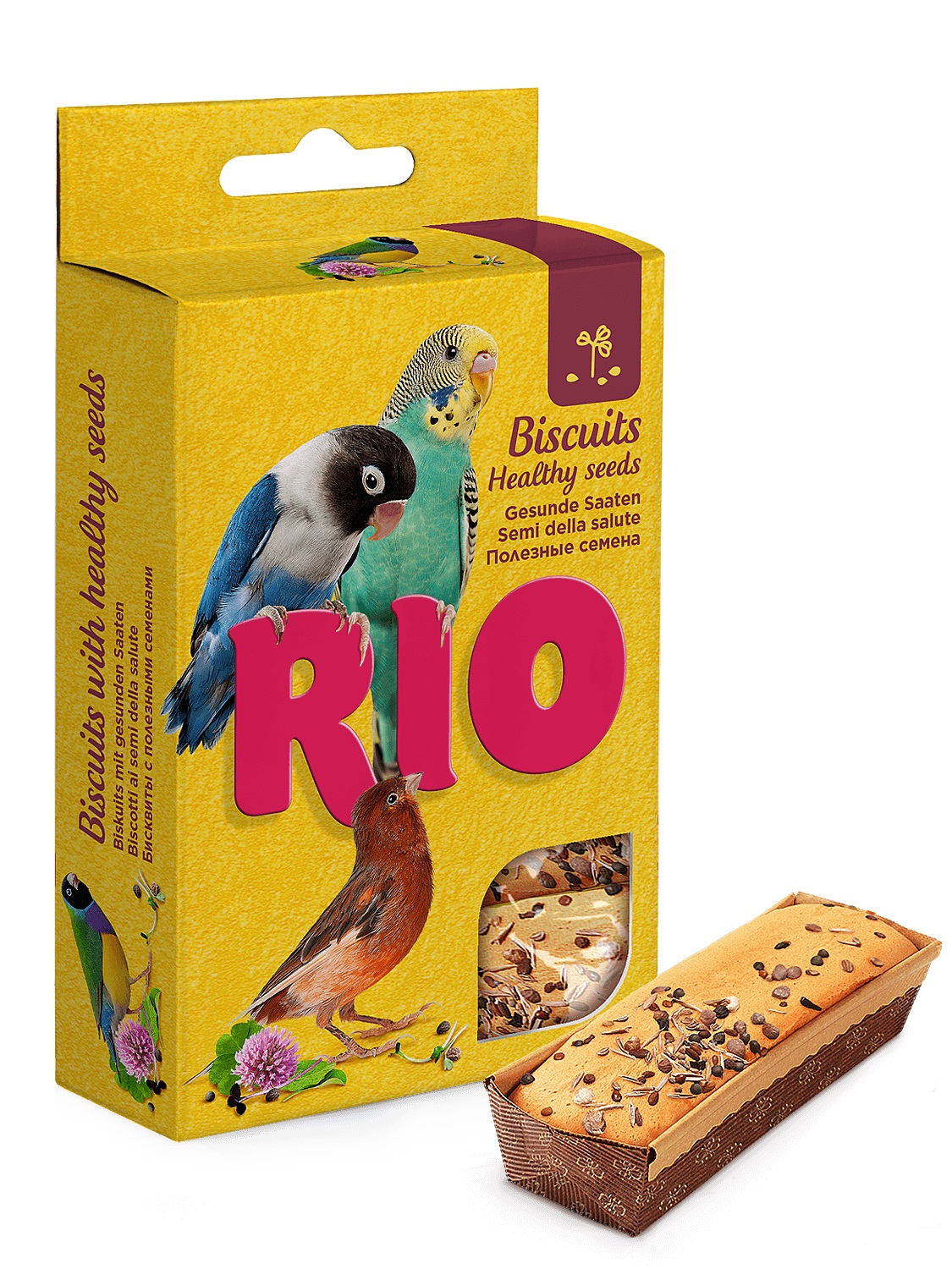 Бисквиты для птиц Rio 7 г n5 с полезными семенами