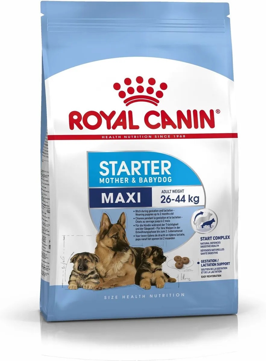Корм для щенков крупных пород Royal canin maxi starter 4 кг