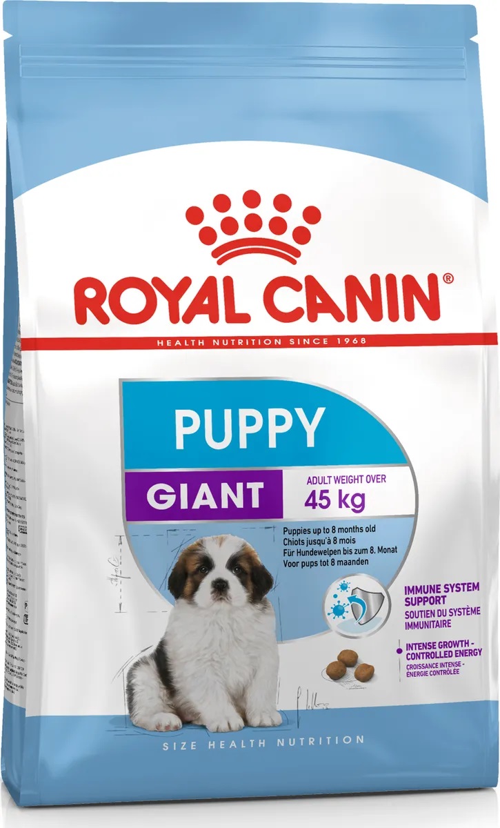 Корм для щенков собак очень крупных пород Royal canin giant puppy 3.5 кг