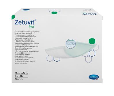 Hartmann Zetuvit plus повязка суперабсорбирующая стерильная 15смх20см