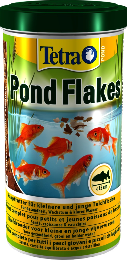 Корм хлопья для прудовых рыб Tetra pond flakes 1 л