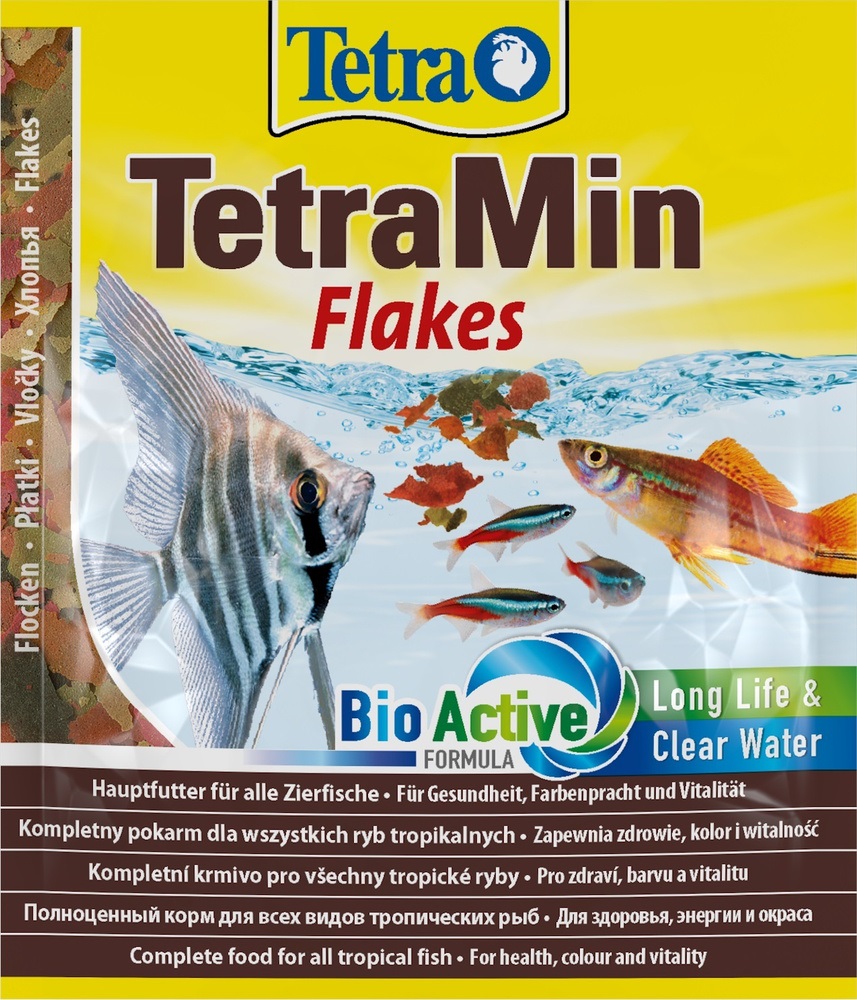 Корм хлопья для рыб Tetra min flakes 12 г пак.