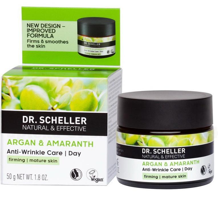 Dr.Scheller крем ночной для зрелой кожи лица разглаживающий аргановое масло/амарант 50мл