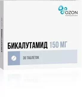 Бикалутамид Озон тб п/о плен 150 мг N 30