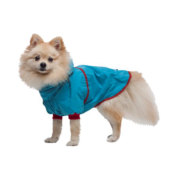Куртка-дождевик для собак унисекс Dogville на кнопках 27см