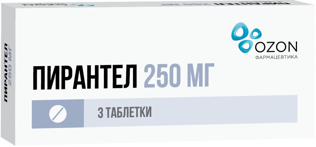 Пирантел тб 250мг N 3