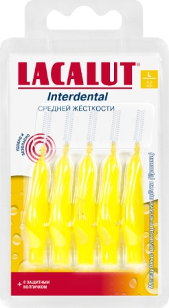 Lacalut Интердентал межзубные цилиндрические щетки (ершики) размер L N 5