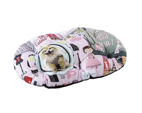 Лежанка подушка для собак и кошек Ferplast relax 65/6 модная коллекция париж