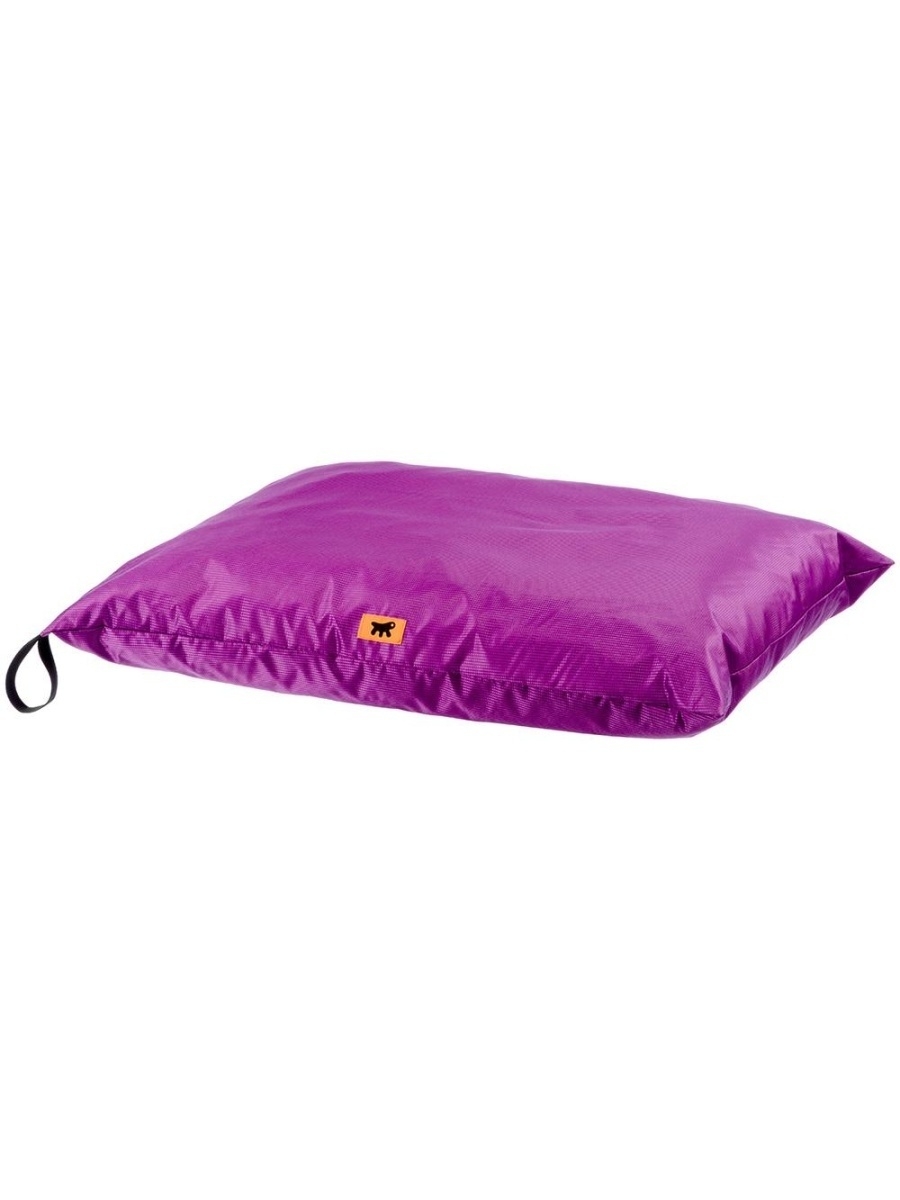 Лежанка подушка для собак и кошек фиолетовая Ferplast olympic со съемным чехлом из водоотталкивающей ткани 80х60см