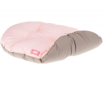 Лежанка подушка мягкая для собак и кошек розовый ромб Ferplast relax 45/2