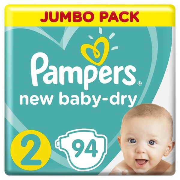 Подгузники Pampers New Baby Dry (размер 2) 4-8кг N 94