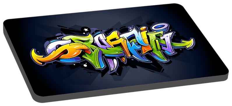 Матрас Perseiline граффити дизайн 70х45х6см №2
