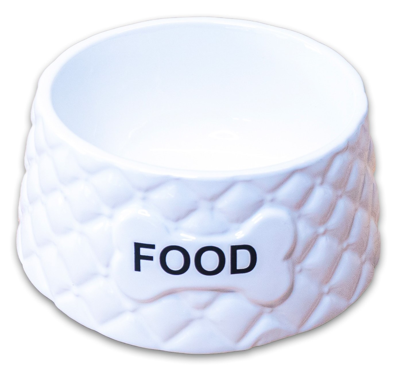 Миска керамическая белая Керамикарт food 680 мл