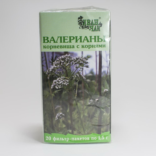 Валериана корневища с корнями Иван-чай 1.5г ф/п N 20
