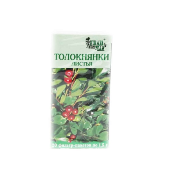 Толокнянка листья порошок Иван-чай ф/п 1.5 г N 20