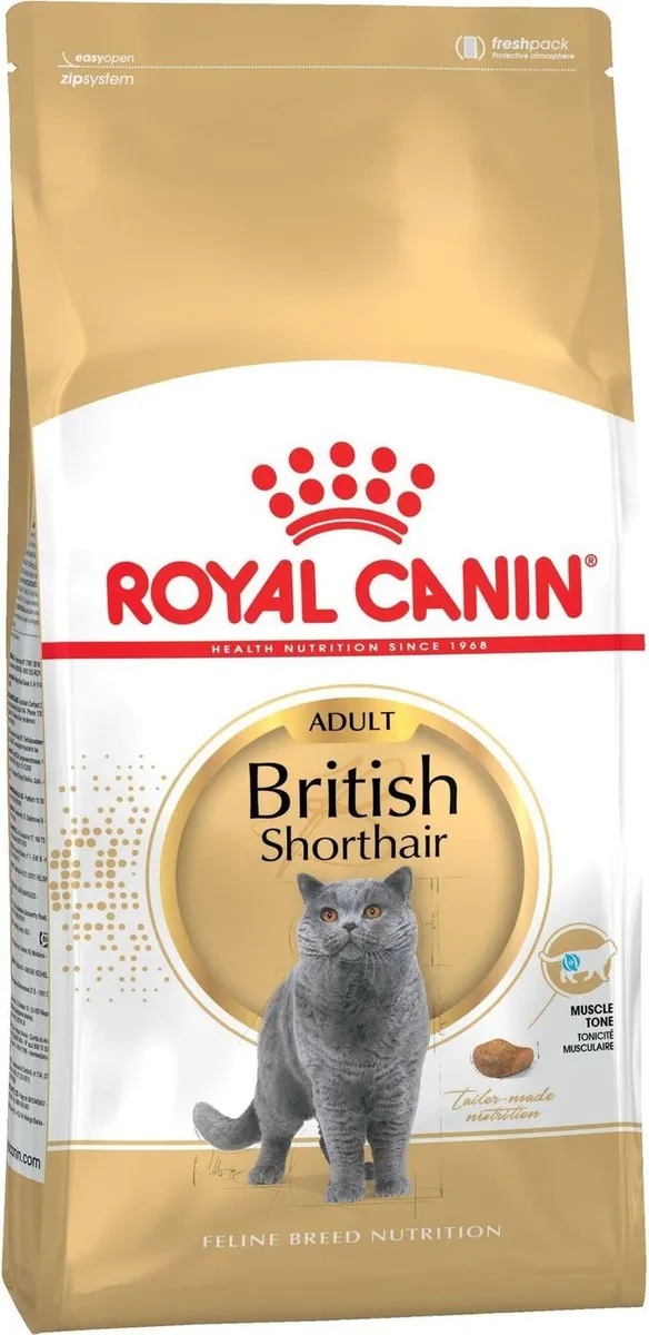 Корм для британских короткошерстных кошек Royal canin british shorthair 2 кг