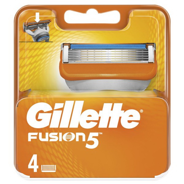 Gillette кассеты Fusion N 4